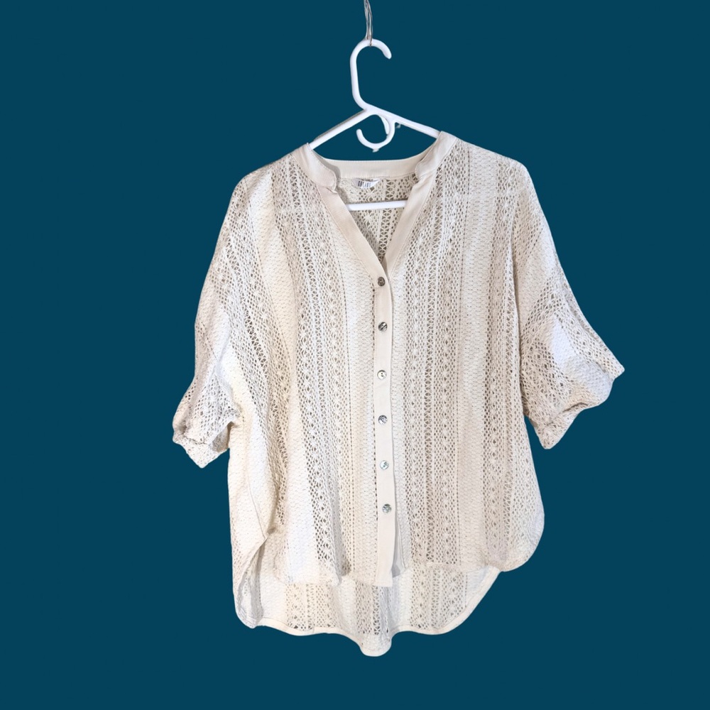 Kaktus Lace Sheet Women's Top | Size M